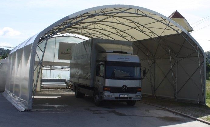 Mobile Fabric Structure