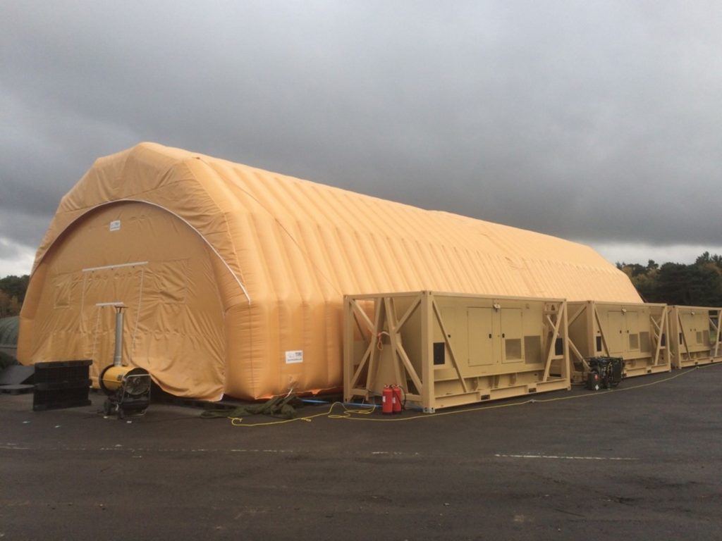 Inflatable Fabric Building 