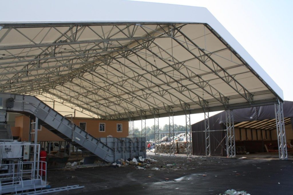 Waste Management Fabric Structure